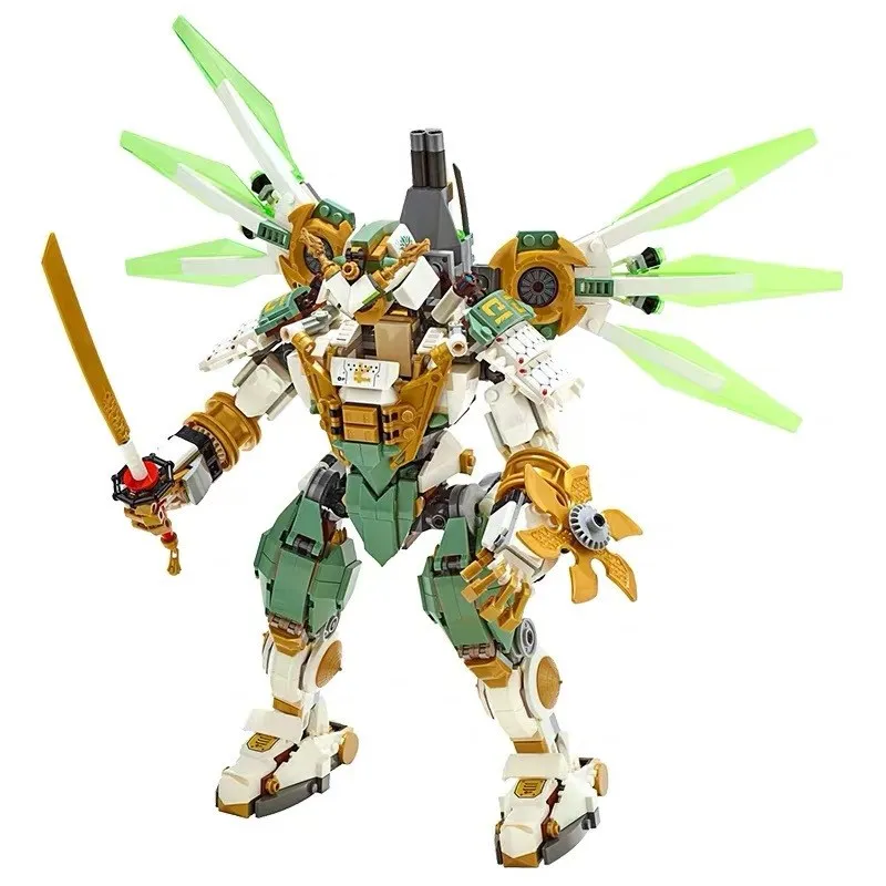 929pcs New Lloyd Titan Mech Mech set Building Blocks Compatible 70676 DIY Educational Toys gift for Children
929pcs New Lloyd Titan Mech Mech set Building Blocks Compatible 70676 DIY Educational Toys gift for Children