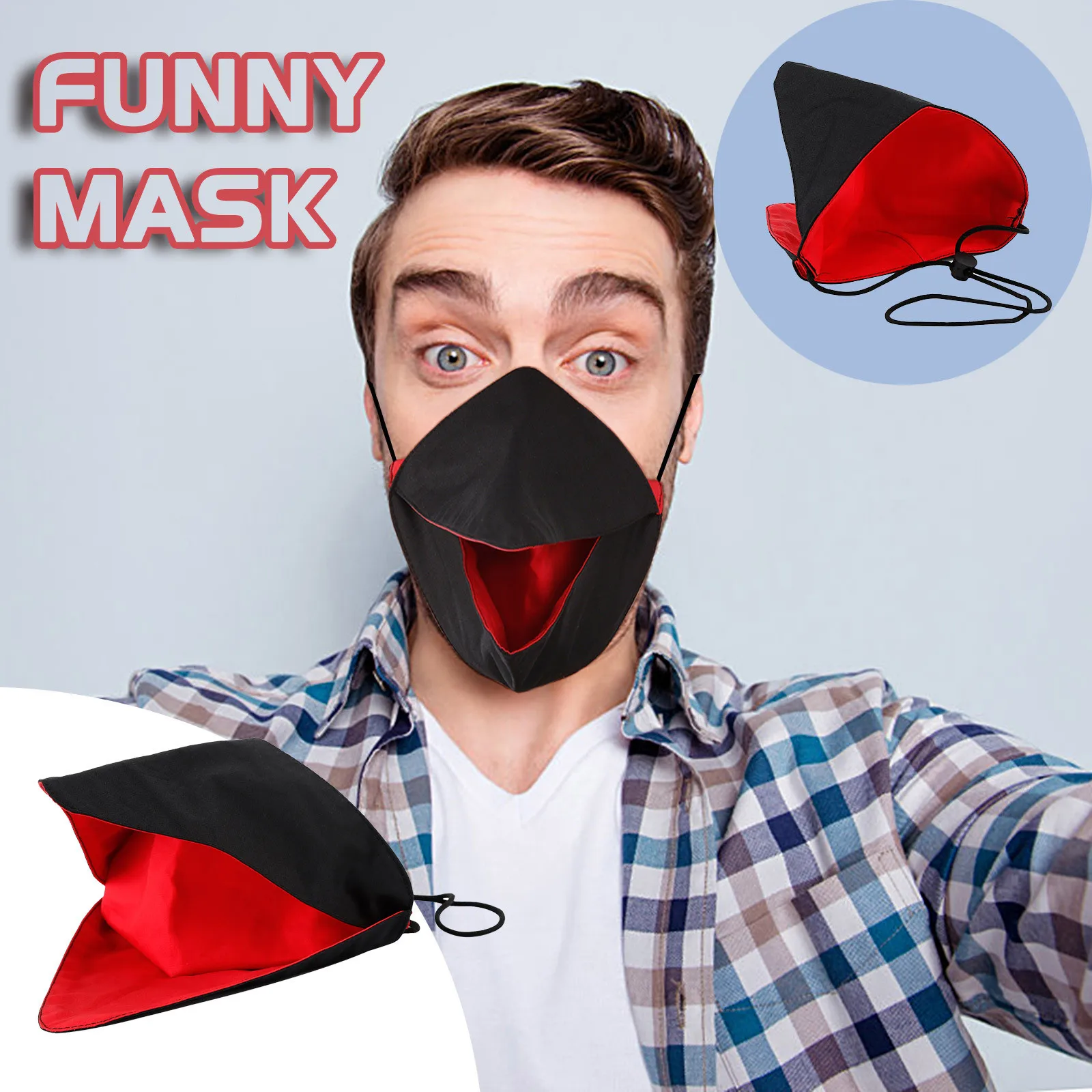 Face Mask Adult's Funny Creative Beak Mask Adjustable Ear Rope Reusable Protective Mask Mouth Mask Washable Fabric Cotton Mask
Face Mask Adult's Funny Creative Beak Mask Adjustable Ear Rope Reusable Protective Mask Mouth Mask Washable Fabric Cotton Mask