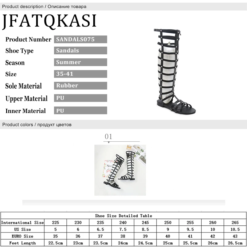 Women Summer Shoes Sexy Flat Peep Toe Woman Sandals Fashion Brand Long Tube Party Sandals Female Breathable Shoes Sandalen Dames
Women Summer Shoes Sexy Flat Peep Toe Woman Sandals Fashion Brand Long Tube Party Sandals Female Breathable Shoes Sandalen Dames