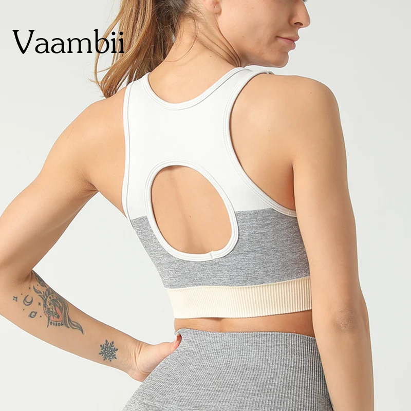 Padded Bra Woman Tank Top Push Up Ladies Seamless Top Backless Bra For Sports For Women Sport Training Top Female Fitness Bra
Padded Bra Woman Tank Top Push Up Ladies Seamless Top Backless Bra For Sports For Women Sport Training Top Female Fitness Bra