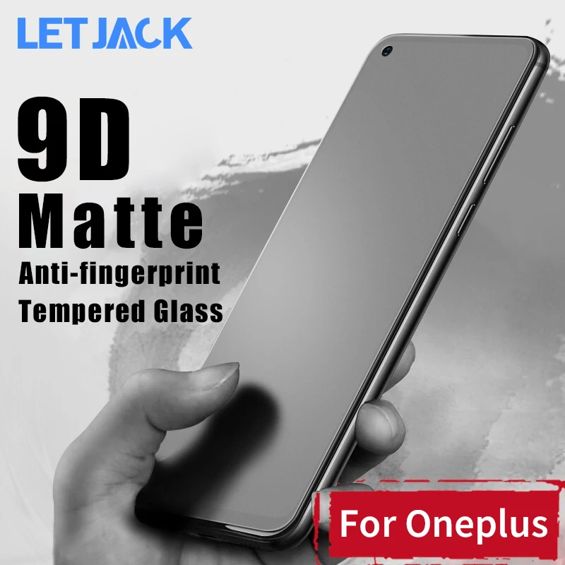 

Защитное стекло 9D без отпечатков пальцев для One Plus 9 9R 8T 7 7T 6 6T, матовое закаленное стекло One Plus Nord 2 CE N10 N100, стеклянная пленка