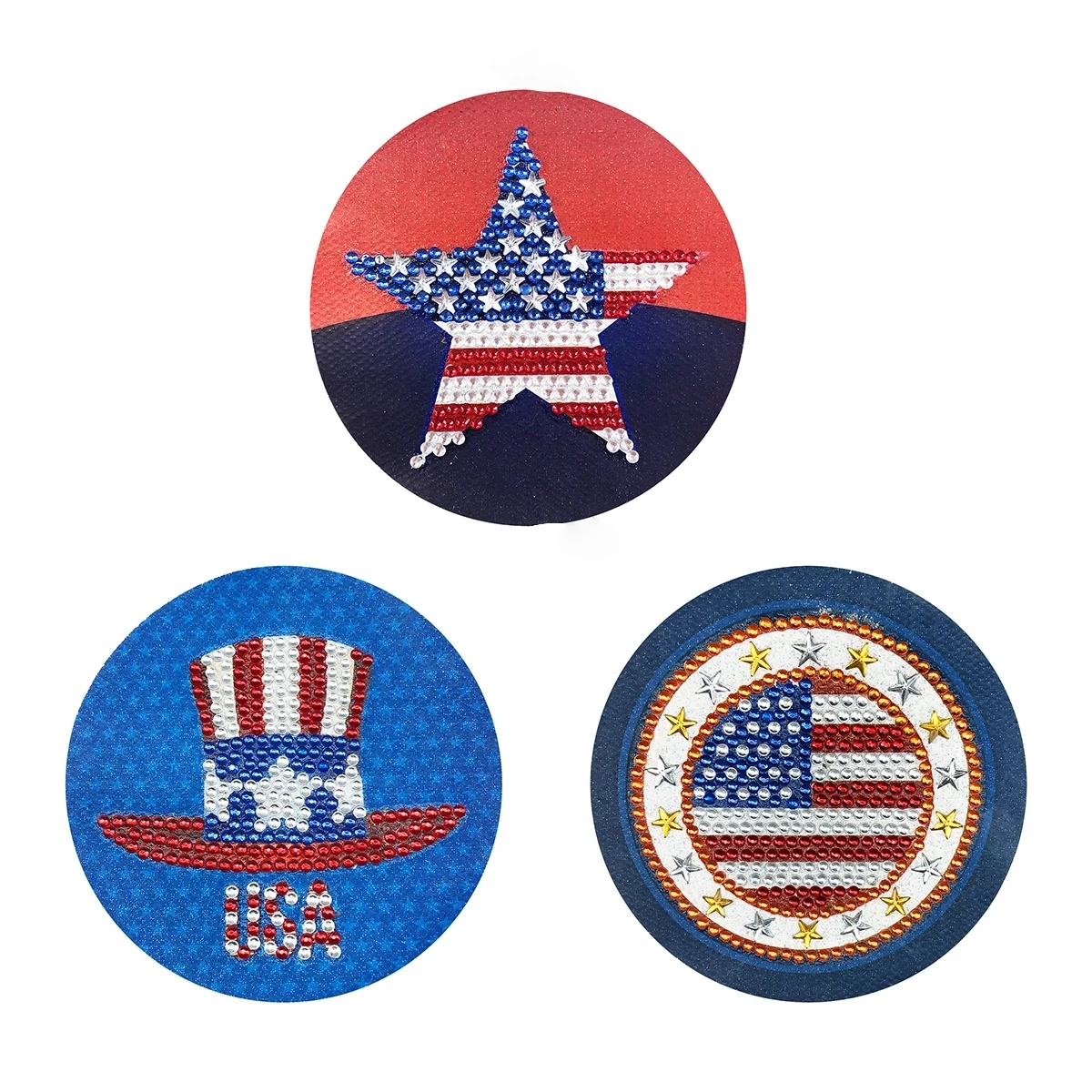 3pcs Backpack Clothing Velcro 5D DIY Cartoon Diamond Painting Epaulette Badge Special-shaped Rhinestone Embroidery Sticker
3pcs Backpack Clothing Velcro 5D DIY Cartoon Diamond Painting Epaulette Badge Special-shaped Rhinestone Embroidery Sticker