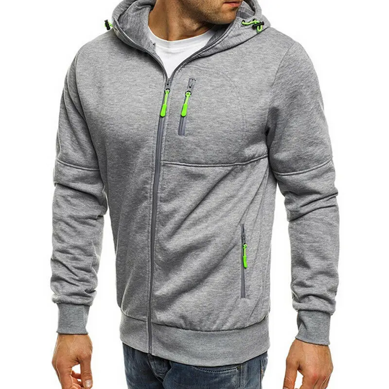 Autumn Winter Men Zip Up Hoodie Hoodies Jacket Sweatshirt Casual Gym Hooded Coats Top New Fashion
Autumn Winter Men Zip Up Hoodie Hoodies Jacket Sweatshirt Casual Gym Hooded Coats Top New Fashion