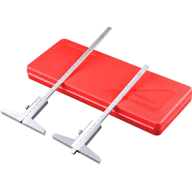 0-300MM Depth Gauge Mechanical Micrometer Measuring Instruments Metal Caliper Internal Accurate 0.02mm Woodworking Vernier
0-300MM Depth Gauge Mechanical Micrometer Measuring Instruments Metal Caliper Internal Accurate 0.02mm Woodworking Vernier