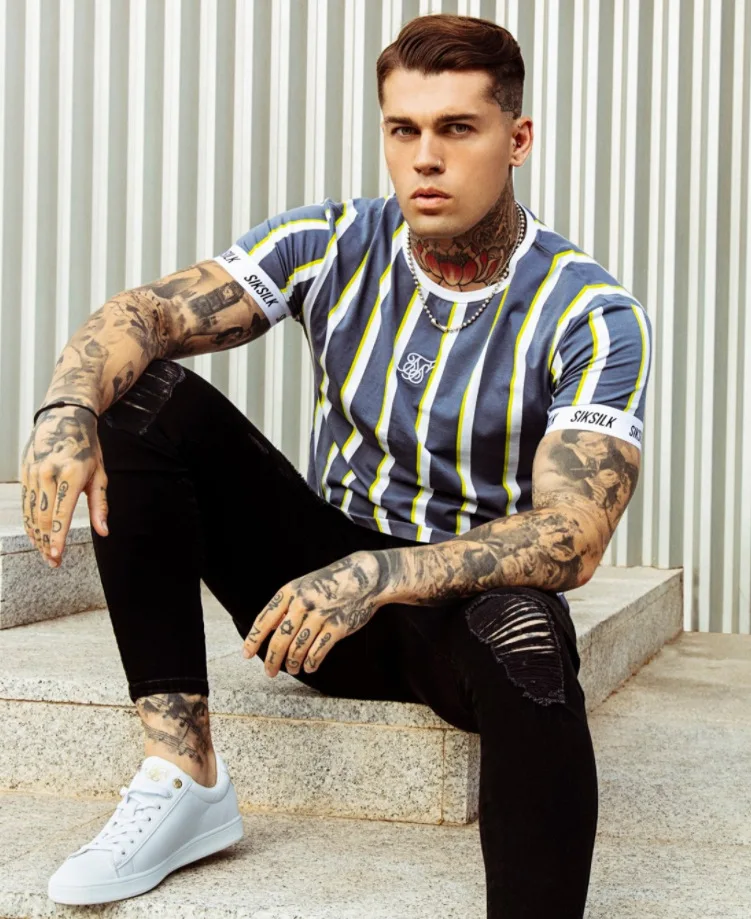 Stripe T Shirt New Men Stripped Tshirt Summer Men Clothing Streetwear Round Neck Shirt Fashion Print Short Sleeve T-shirts Tops
Stripe T Shirt New Men Stripped Tshirt Summer Men Clothing Streetwear Round Neck Shirt Fashion Print Short Sleeve T-shirts Tops