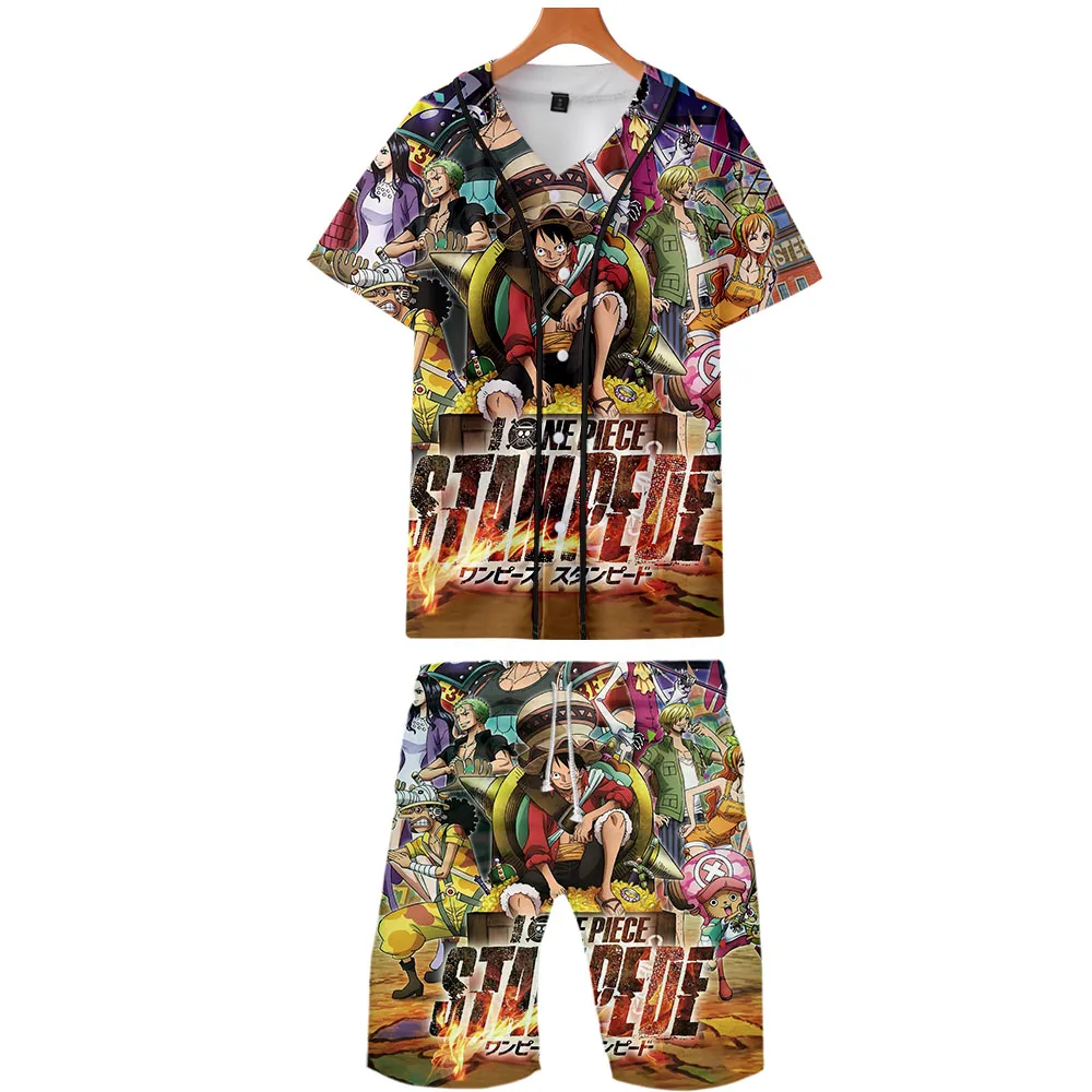 One Piece 3D Printed Two Piece Set Fashion Summer Baseball T-shirts+Beach Shorts 2019 Hot Sale Casual Streetwear Clothes
One Piece 3D Printed Two Piece Set Fashion Summer Baseball T-shirts+Beach Shorts 2019 Hot Sale Casual Streetwear Clothes