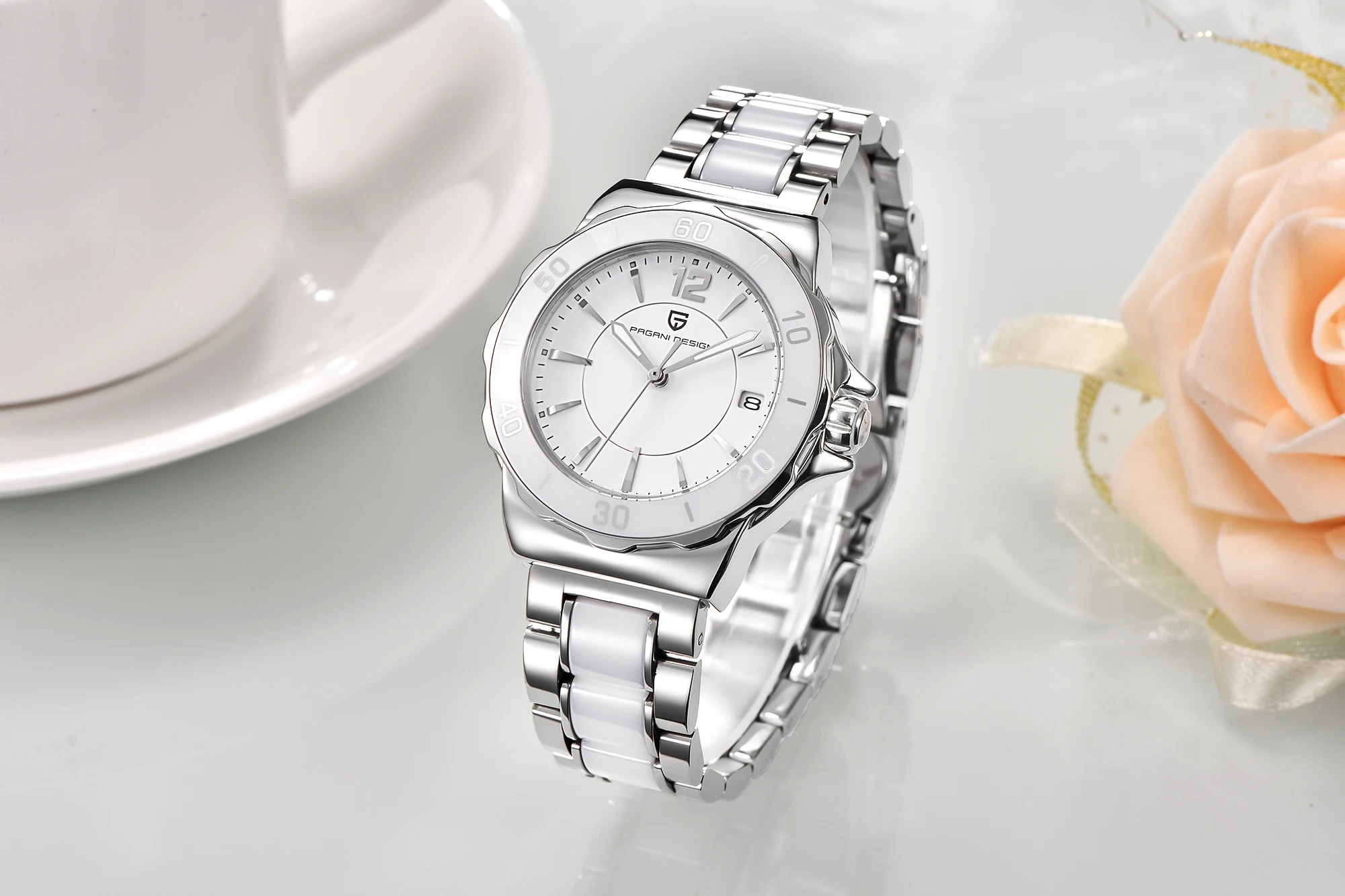 Luxury Brand PAGANI CX2555 Ladies Dress High Quality Ceramic Bracelet Women Watch Fashion Elegant Women's Watches for Womens
Luxury Brand PAGANI CX2555 Ladies Dress High Quality Ceramic Bracelet Women Watch Fashion Elegant Women's Watches for Womens