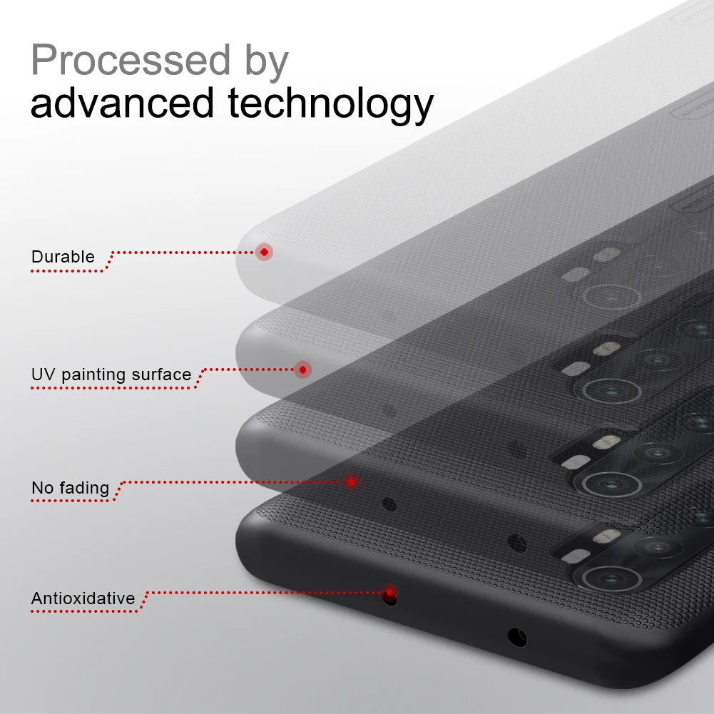 for Xiaomi Mi Note 10 Lite Case Nillkin Super Frosted Shield Hard PC Plastic Phone Back Bag Cover for Mi Note10 Lite Funda Coque
for Xiaomi Mi Note 10 Lite Case Nillkin Super Frosted Shield Hard PC Plastic Phone Back Bag Cover for Mi Note10 Lite Funda Coque