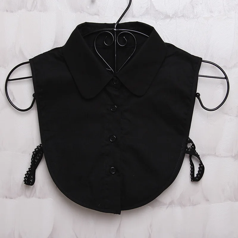Harajuku Popular Black White Solid Color Sweater Lapel Shirt Blouse Detachable Collars Fake Collar Decorations For Women Ladies
Harajuku Popular Black White Solid Color Sweater Lapel Shirt Blouse Detachable Collars Fake Collar Decorations For Women Ladies