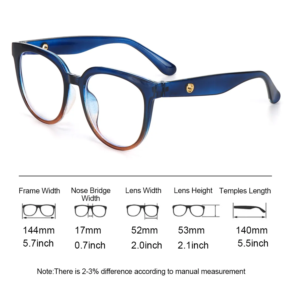 1 PCS Fashion Anti-UV Blue Rays Radiation Glasses Ultralight Round Frame Computer Goggles Flat Mirror Eyewear Unisex
1 PCS Fashion Anti-UV Blue Rays Radiation Glasses Ultralight Round Frame Computer Goggles Flat Mirror Eyewear Unisex