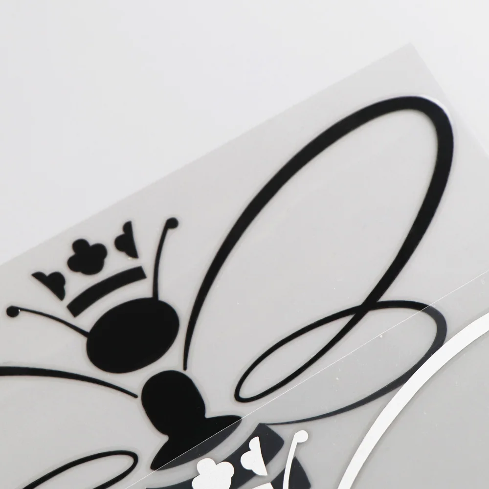 YOJA 22.314CM Vinyl Honeybee Imperial Crown Cartoon Animals Car Sticker Decal Black/Silver 19C-0056 
YOJA 22.314CM Vinyl Honeybee Imperial Crown Cartoon Animals Car Sticker Decal Black/Silver 19C-0056