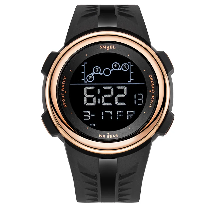 SMAEL Digital Wrist watches men Sport LED Display Electronic Clock Male Alarm Clocks Chronograph fanshion Watch Hombre Man
SMAEL Digital Wrist watches men Sport LED Display Electronic Clock Male Alarm Clocks Chronograph fanshion Watch Hombre Man