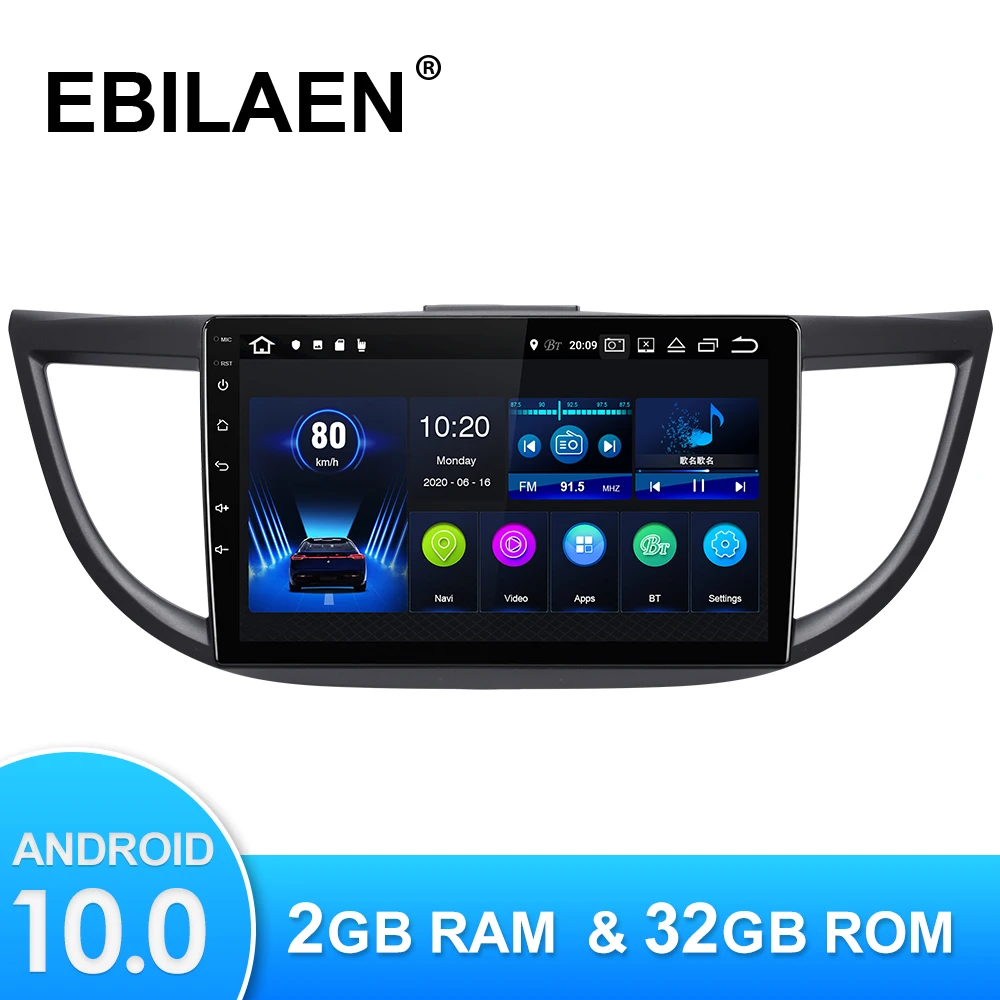 Android 10.0 Car Radio Multimedia Player For Honda CR-V CRV 2012-2016 Autoradio GPS Navigation Tape Recorder Stereo WIFI RDS
Android 10.0 Car Radio Multimedia Player For Honda CR-V CRV 2012-2016 Autoradio GPS Navigation Tape Recorder Stereo WIFI RDS