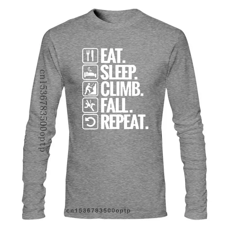 New WEELSGAO Summer Men T Shirt Eat Sleep Climb Print Funny O-neck Short Sleeve Cotton T-Shirts Climber Men Clothing Tops Tee
New WEELSGAO Summer Men T Shirt Eat Sleep Climb Print Funny O-neck Short Sleeve Cotton T-Shirts Climber Men Clothing Tops Tee