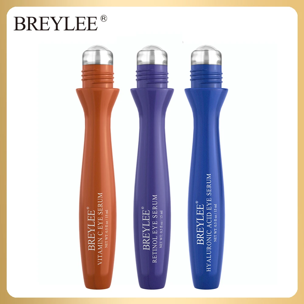 BREYLEE Roller Eye Serum Series Vitamin C Retinol Hyaluronic Acid Remove Dark Circles Eye Bags lifting Moisturizing Eye Cream
BREYLEE Roller Eye Serum Series Vitamin C Retinol Hyaluronic Acid Remove Dark Circles Eye Bags lifting Moisturizing Eye Cream