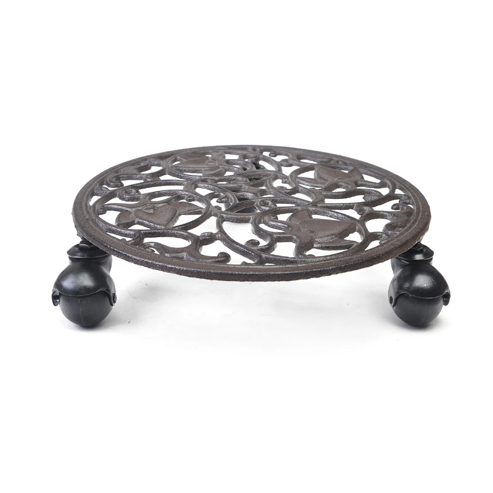 Tray Flower Pot Plant Stand Modern Holder Pallet Lock Wheel Casters Low Noise Rolling Saucer Moving Durable Cast Iron
Tray Flower Pot Plant Stand Modern Holder Pallet Lock Wheel Casters Low Noise Rolling Saucer Moving Durable Cast Iron