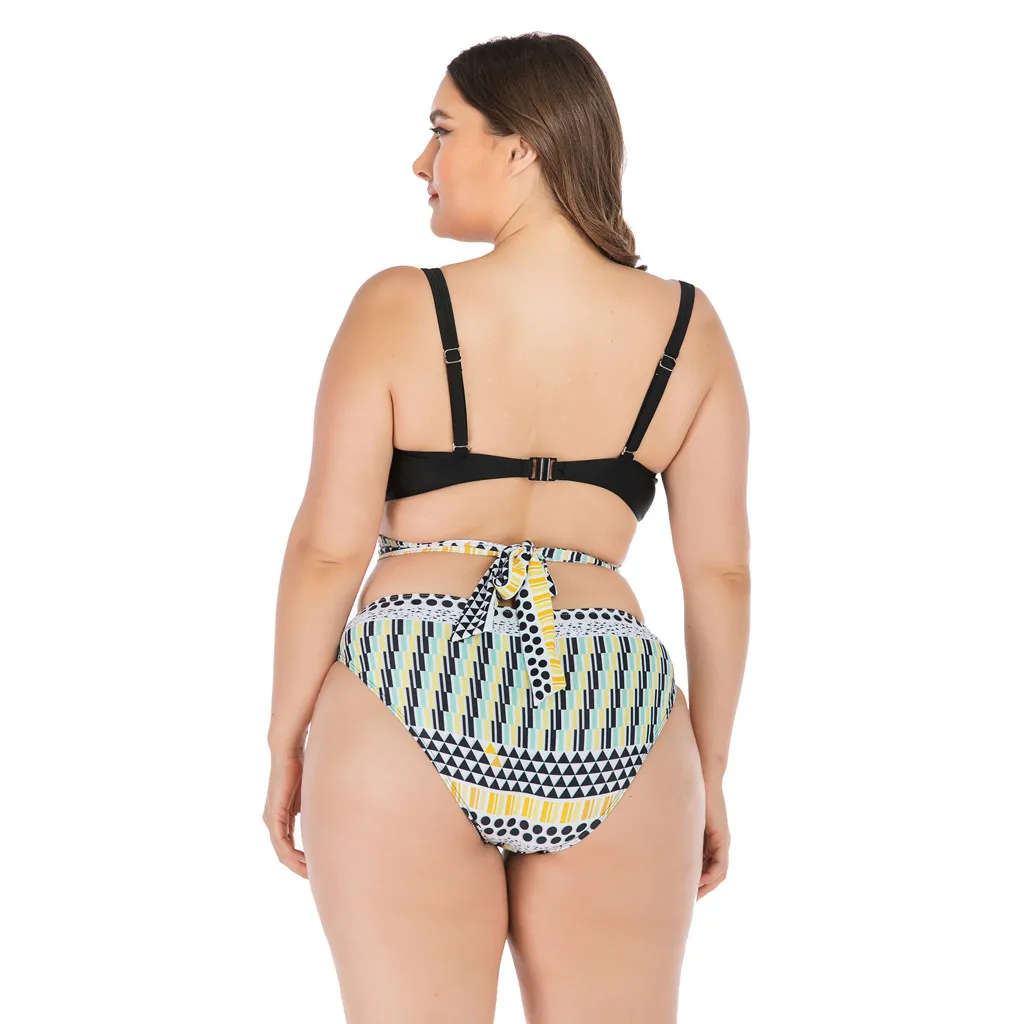Fashion Bikinis 2020 brazilian woman Plus Size Ladies Two Pieces Bathing Top With High Waisted Bottom Bikini Set#1.2
Fashion Bikinis 2020 brazilian woman Plus Size Ladies Two Pieces Bathing Top With High Waisted Bottom Bikini Set#1.2