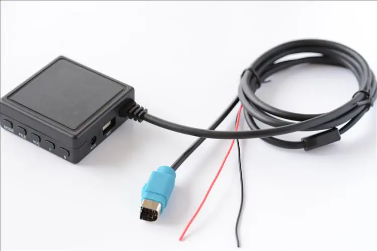 bluetooth Aux Receiver Cable Adapter with USB,mic Hands-free Hifi audio interface for Alpine 2009+ CDE-W203Ri for KCE-237B
bluetooth Aux Receiver Cable Adapter with USB,mic Hands-free Hifi audio interface for Alpine 2009+ CDE-W203Ri for KCE-237B