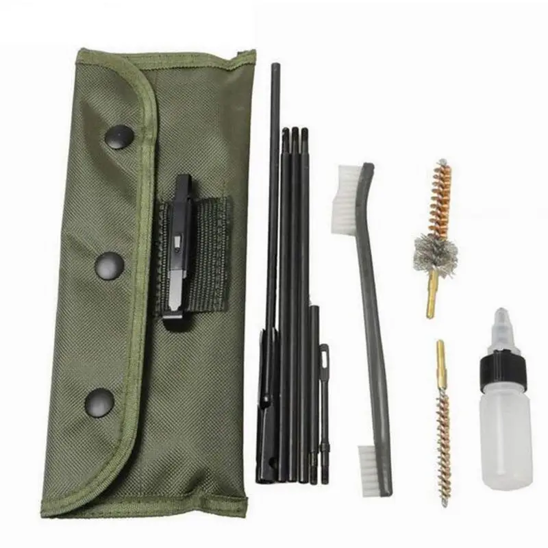 10Pcs/Set Rifle Gun Cleaning Kit Brushes Rod Nylon Pouch Airsoft Shotgun Pistol Cleaner for 223 22LR Hunting Outdoor Dropship
10Pcs/Set Rifle Gun Cleaning Kit Brushes Rod Nylon Pouch Airsoft Shotgun Pistol Cleaner for 223 22LR Hunting Outdoor Dropship