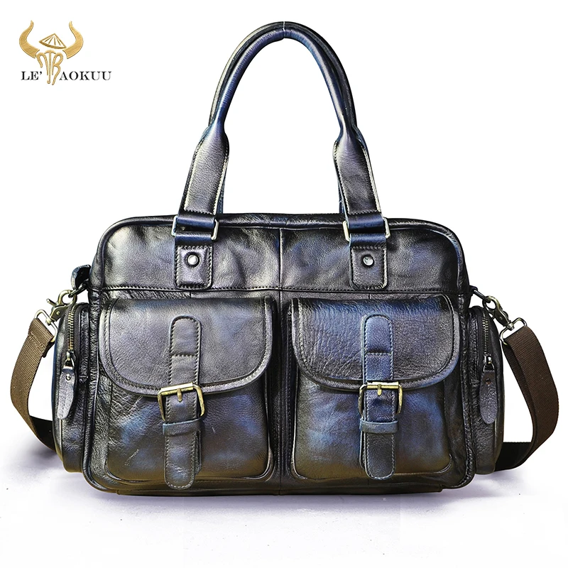 2021 Luxury Fashion Blue Original Leather Large capacity Male travel bag Casual Handbag Briefcase Laptop Tote Bag For Men 061
2021 Luxury Fashion Blue Original Leather Large capacity Male travel bag Casual Handbag Briefcase Laptop Tote Bag For Men 061