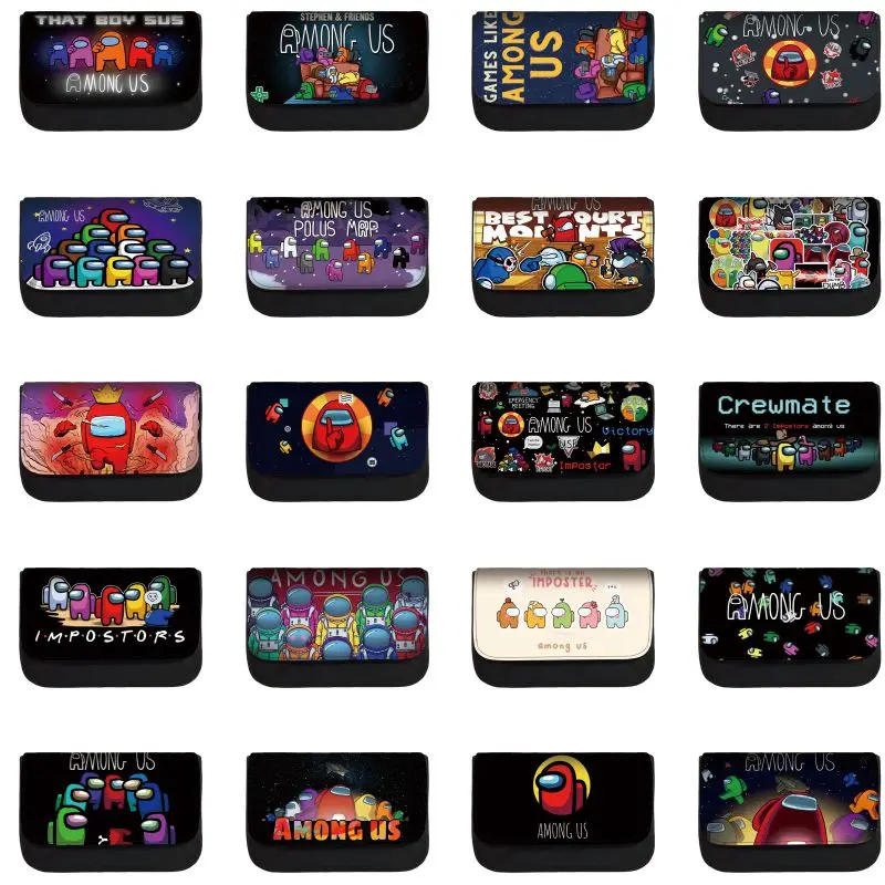 Fashion Among Us Large-capacity Pencil Bag Polyester Double Layer Student Pencil Bag Stationery Storage Bag Student Supplies
Fashion Among Us Large-capacity Pencil Bag Polyester Double Layer Student Pencil Bag Stationery Storage Bag Student Supplies