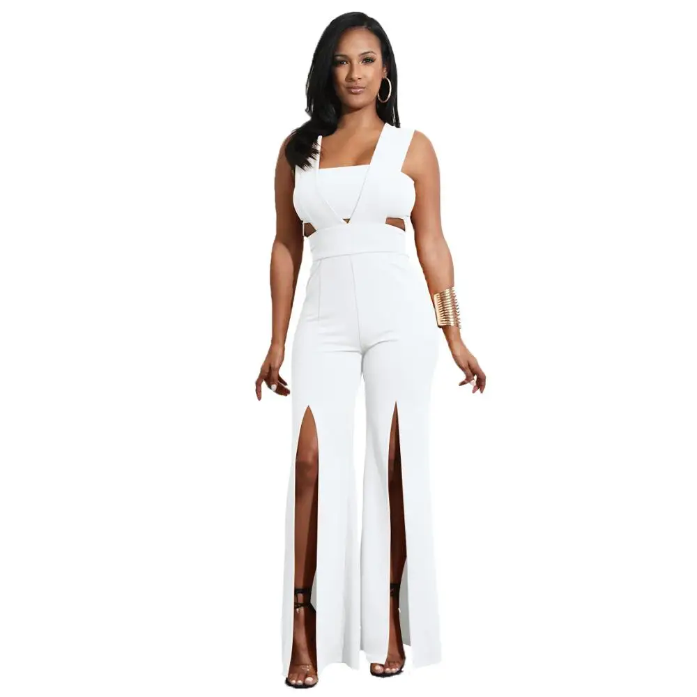 Adogirl Sexy Solid Color Female Jumpsuit Elegant Strapless High Slit Pants Zipper Ronmper Casual Evening Club Party Overalls
Adogirl Sexy Solid Color Female Jumpsuit Elegant Strapless High Slit Pants Zipper Ronmper Casual Evening Club Party Overalls