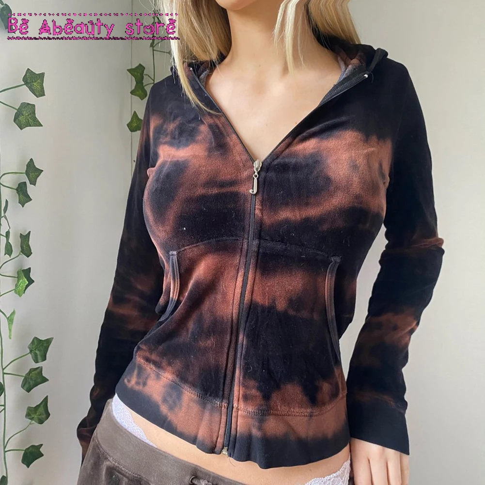 Осенние свитшоты на завязках с длинным рукавом и застежкой-молнией женское короткое пальто 2K Женская весенняя одежда E-girl Готическая улична...
Осенние свитшоты на завязках с длинным рукавом и застежкой-молнией женское короткое пальто 2K Женская весенняя одежда E-girl Готическая улична...