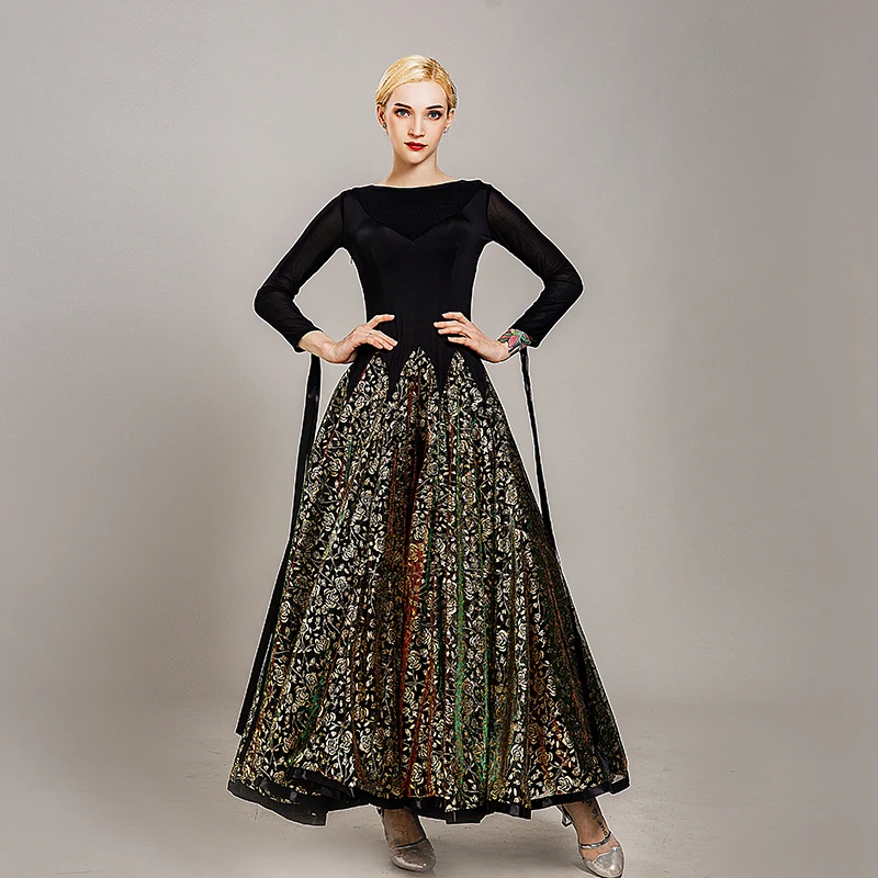 Женское длинное платье для бальных танцев, профессиональные костюмы H2598
Женское длинное платье для бальных танцев, профессиональные костюмы H2598