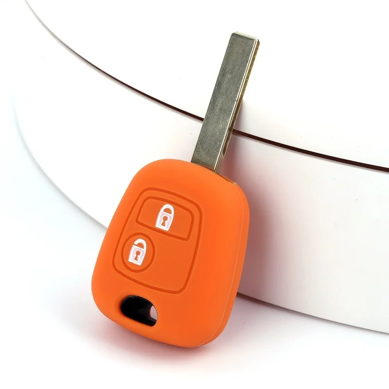Suitable for Peugeot 206 Straight 2 Button Silicone Key Case Citroen Key Case Citroen Picasso Remote Control Case Car Key Case
Suitable for Peugeot 206 Straight 2 Button Silicone Key Case Citroen Key Case Citroen Picasso Remote Control Case Car Key Case
