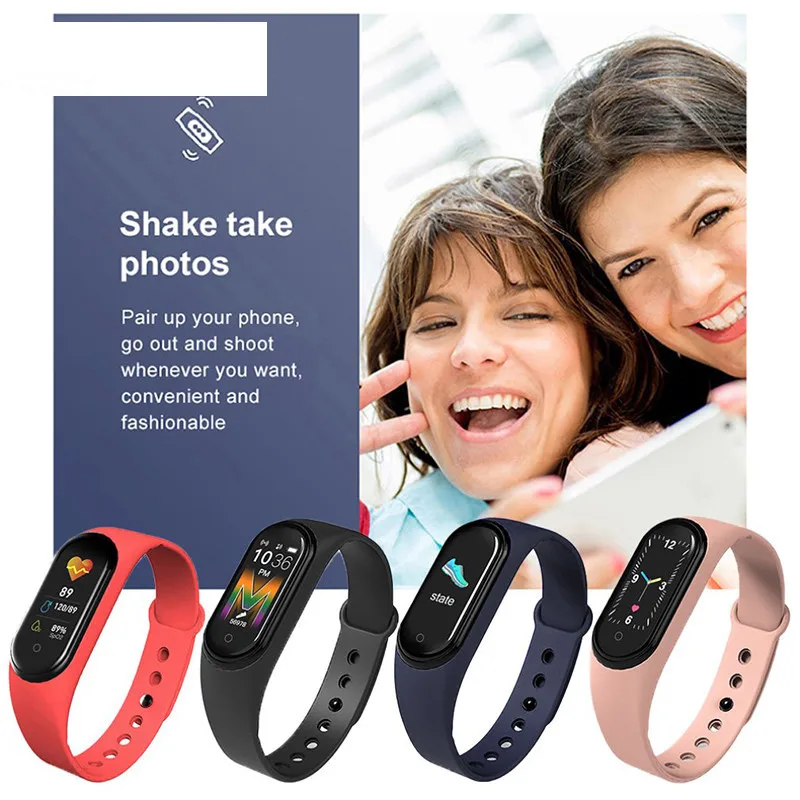 M5 Smart Band Bracelet IP67 Waterproof Smarthwatch Blood Pressure Fitness Tracker Smartband Fitness Wristbands
M5 Smart Band Bracelet IP67 Waterproof Smarthwatch Blood Pressure Fitness Tracker Smartband Fitness Wristbands