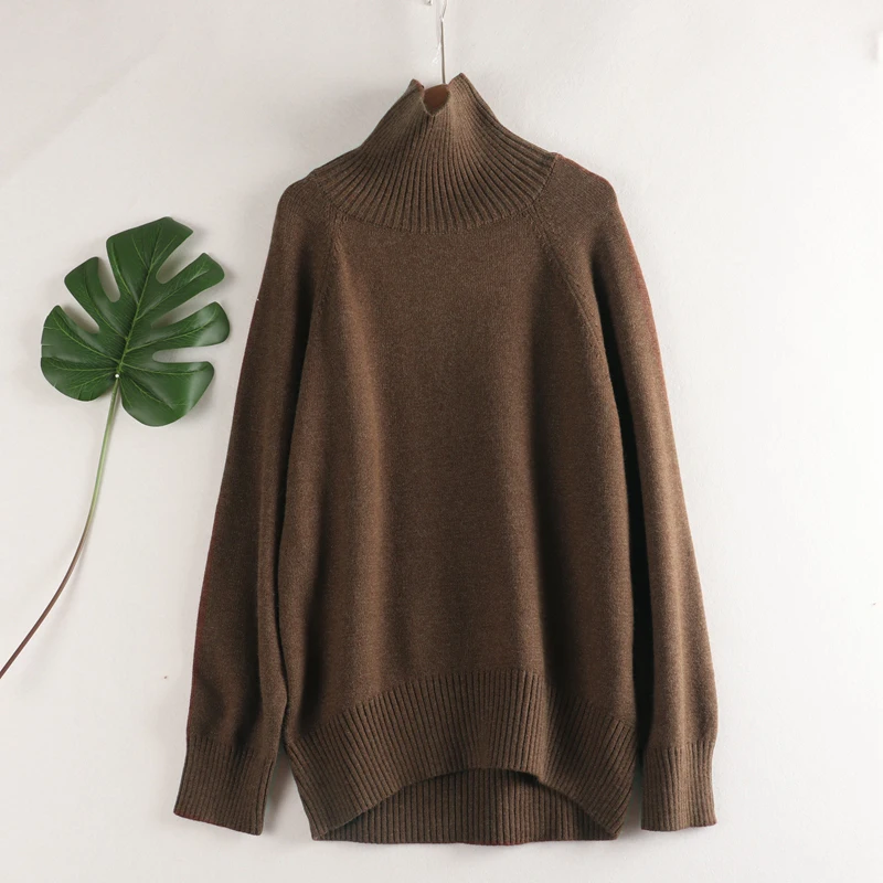 Oversized Solid Winter Thick Sweater Women Knitted Cashmere Pullover Sweater Basic Long Sleeve Turtleneck Loose Warm Pull Jumper
Oversized Solid Winter Thick Sweater Women Knitted Cashmere Pullover Sweater Basic Long Sleeve Turtleneck Loose Warm Pull Jumper