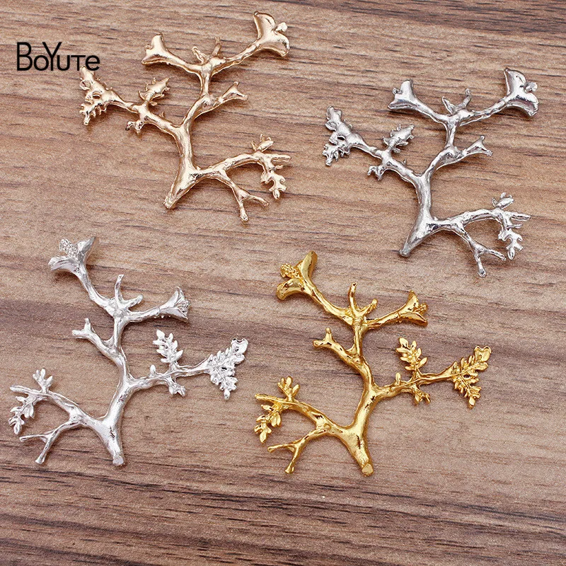 BoYuTe Wholesale (20 Pieces/Lot) 46.5*50MM Branches Metal Alloy Materials DIY Hand Made Jewelry Accessories
BoYuTe Wholesale (20 Pieces/Lot) 46.5*50MM Branches Metal Alloy Materials DIY Hand Made Jewelry Accessories