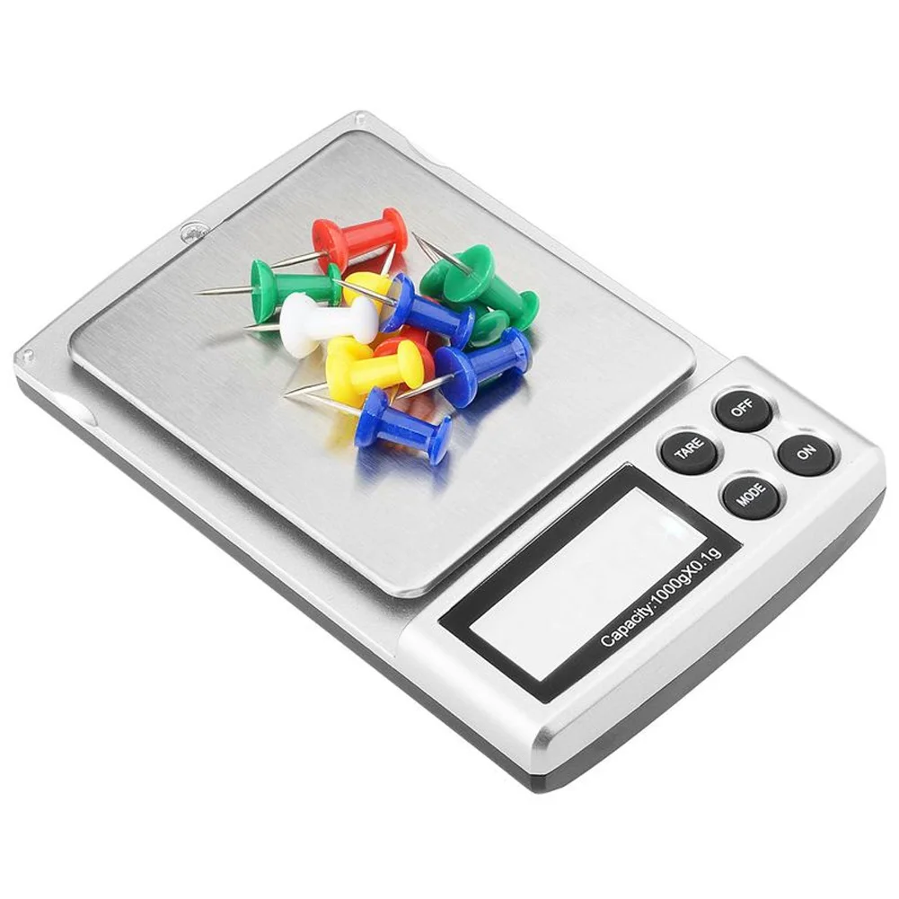 LCD High Precision Gram Portable 1000g/0.1g Pocket Coin Jewelry Electronic Mini Weight Scale
LCD High Precision Gram Portable 1000g/0.1g Pocket Coin Jewelry Electronic Mini Weight Scale