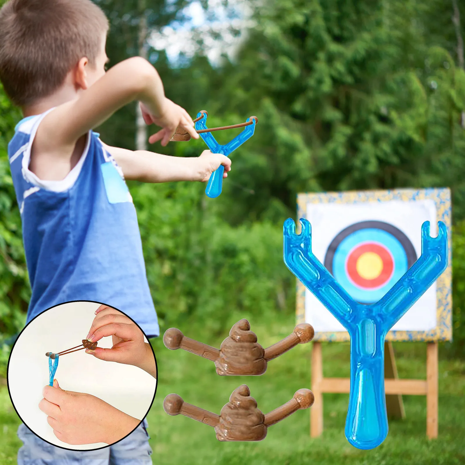 Creative Catapult Poo-Slingshot Poo Venting Tricky-Funny Novelty Gift Vent Creative Tricky Children's Adult Toys Outdoor Toys
Creative Catapult Poo-Slingshot Poo Venting Tricky-Funny Novelty Gift Vent Creative Tricky Children's Adult Toys Outdoor Toys