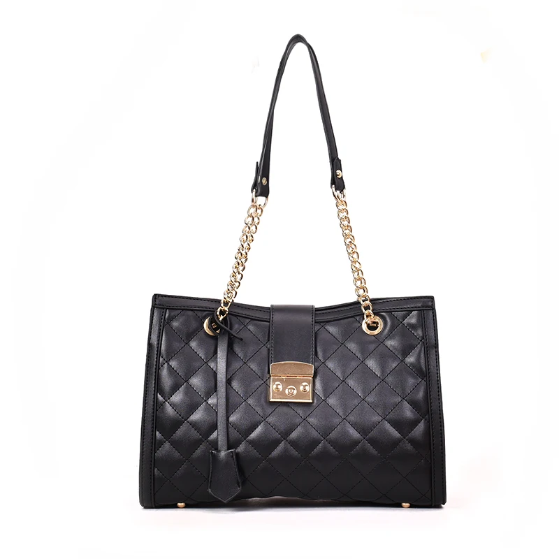 Lattice Large Tote bag 2020 Fashion New High quality PU Leather Women's Designer Handbag Chain Shoulder Messenger Bag Travel Bag
Lattice Large Tote bag 2020 Fashion New High quality PU Leather Women's Designer Handbag Chain Shoulder Messenger Bag Travel Bag