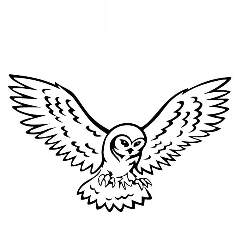 Cute Owl Cartoon Animal Car Sticker High Quality Car Decal Personalized Pvc Waterproof Car Window Decal Black/white, 17cm*10cm
Cute Owl Cartoon Animal Car Sticker High Quality Car Decal Personalized Pvc Waterproof Car Window Decal Black/white, 17cm*10cm