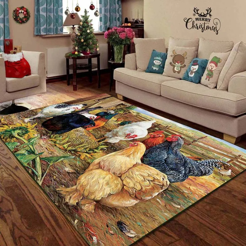 Cock Carpet Polyester Bedroom Rugs Area Rugs Shag Cock Carpets Accent Rug for Children Bedroom Home Decor Tatami Rugs
Cock Carpet Polyester Bedroom Rugs Area Rugs Shag Cock Carpets Accent Rug for Children Bedroom Home Decor Tatami Rugs