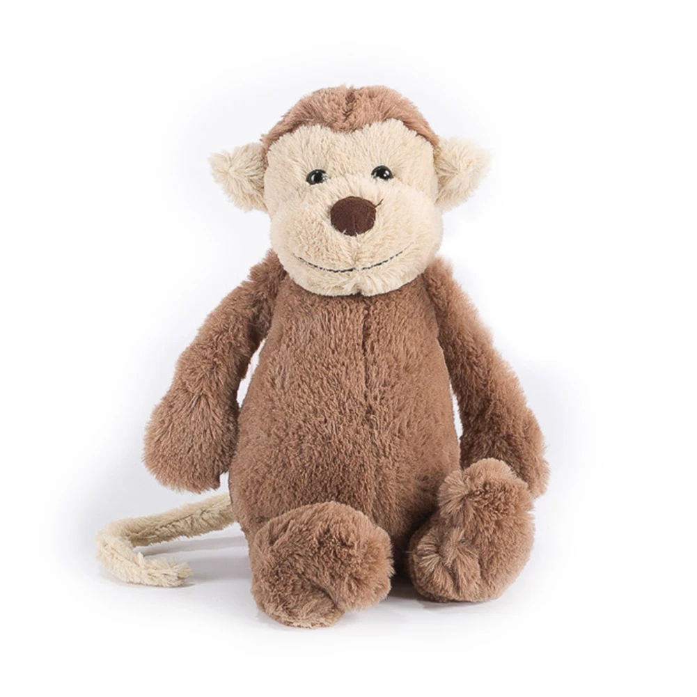 30cm Long Plush Monkey Doll Stuffed Animal Baby Kids Sleep Appease Toys for Children Gifts | Игрушки и хобби