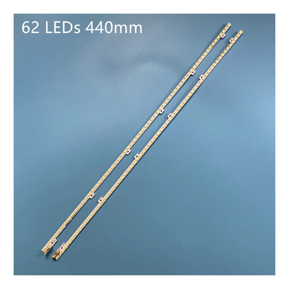 Новый комплект 2 шт. 440 мм 62 светодиодный полосы для UA40D5000PR LTJ400HM03 BN64-01639A 2011SVS40-FHD-5K6K-Right левый 2011SVS40 56K H1 1CH PV
Новый комплект 2 шт. 440 мм 62 светодиодный полосы для UA40D5000PR LTJ400HM03 BN64-01639A 2011SVS40-FHD-5K6K-Right левый 2011SVS40 56K H1 1CH PV