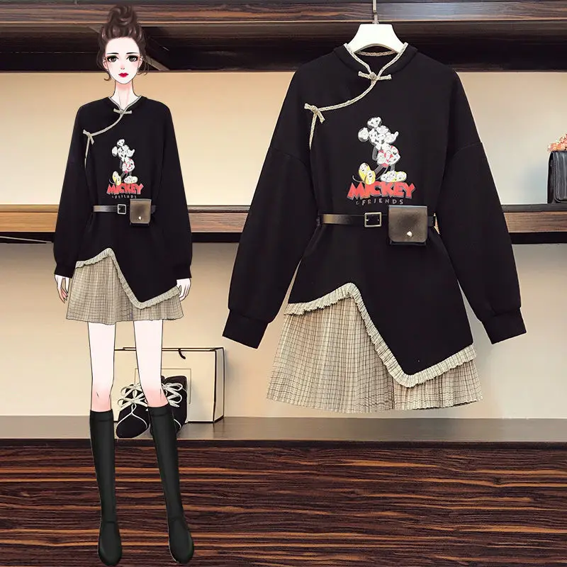 Large Size Women's Clothing Spring 2021 New Chine Print Dress Style Improved Cheongpsam Waist Down And Slim Sweatshirt Vestidos
Large Size Women's Clothing Spring 2021 New Chine Print Dress Style Improved Cheongpsam Waist Down And Slim Sweatshirt Vestidos