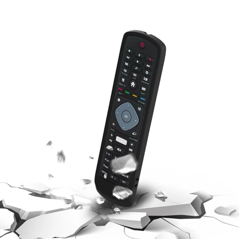 1Pc Protective Silicone TV Remote Control Protector Case Cover for PHILIPS TV with NETFLIX HOF16H303GPD24 Remote
1Pc Protective Silicone TV Remote Control Protector Case Cover for PHILIPS TV with NETFLIX HOF16H303GPD24 Remote