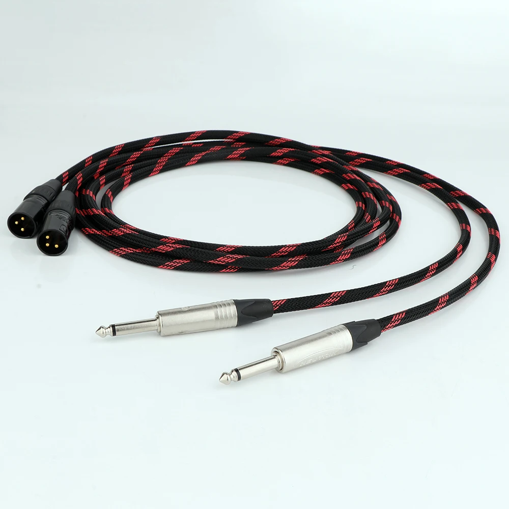 Canare Stereo Mini Male 6.5mm to XLR Male 3 pin Audio Cable For iPhone Mixer Amplifier Mixing Console Microphone 1.5m 3m 5m
Canare Stereo Mini Male 6.5mm to XLR Male 3 pin Audio Cable For iPhone Mixer Amplifier Mixing Console Microphone 1.5m 3m 5m