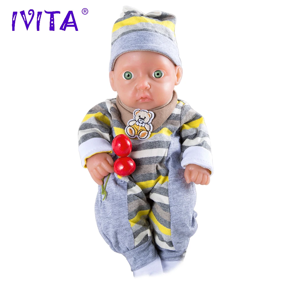 IVITA WG1504H 28cm(11 inch) 0.85kg Girl Lovely Full Silicone Reborn Baby Hair Painted Bath Born Gift Toys Doll Baby Alive Toys
IVITA WG1504H 28cm(11 inch) 0.85kg Girl Lovely Full Silicone Reborn Baby Hair Painted Bath Born Gift Toys Doll Baby Alive Toys