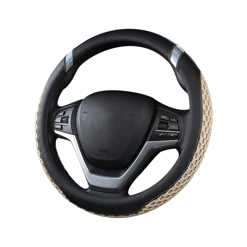 LEDTENGJIE 37-38cm car steering wheel cover is breathable, non-slip and wear-resistant, 6 colors are available, car interior
LEDTENGJIE 37-38cm car steering wheel cover is breathable, non-slip and wear-resistant, 6 colors are available, car interior