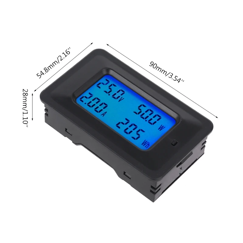 20A/50A/100A Digital DC 8-100V Voltmeter Ammeter LCD 4 in 1 DC Voltage Current Power Energy Meter Detector Amperimetro Shunt
20A/50A/100A Digital DC 8-100V Voltmeter Ammeter LCD 4 in 1 DC Voltage Current Power Energy Meter Detector Amperimetro Shunt