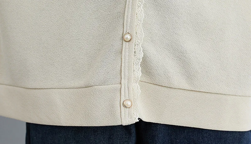 V-neck Cardigans Women Elegant Sweater Plus Size 3 4 5 XL Loose Long Sleeve Sweaters Beige NQYL201
V-neck Cardigans Women Elegant Sweater Plus Size 3 4 5 XL Loose Long Sleeve Sweaters Beige NQYL201
