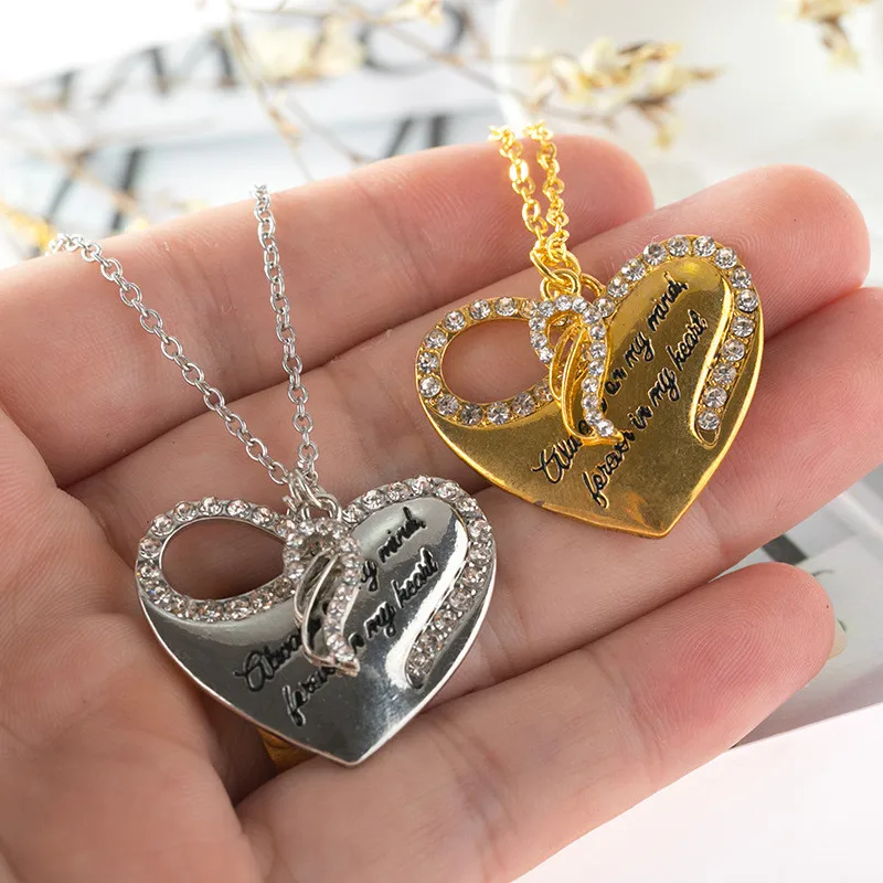 Heartbeat Angel Wings Necklace with Crystal ''Wings on My Mind, Love in My Heart ''Heart Necklace for Women Valentine's Gift I2R
Heartbeat Angel Wings Necklace with Crystal ''Wings on My Mind, Love in My Heart ''Heart Necklace for Women Valentine's Gift I2R