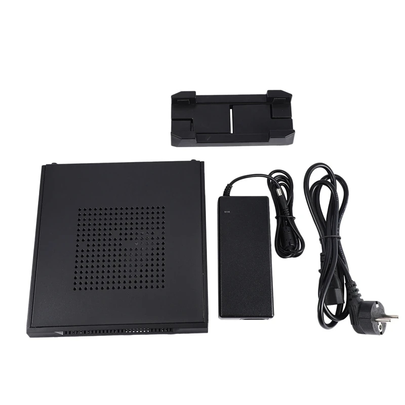 Мини ITX тонкий маленький корпус для компьютера с форм фактором HTPC 2 x USB2.0 12V 8A