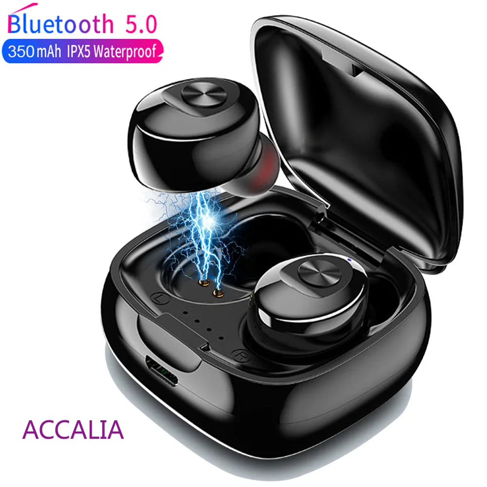 Bluetooth 5.0 TWS wireless earphone, 3D stereo waterproof sports earphone IPX5, suitable for all models 
Bluetooth 5.0 TWS wireless earphone, 3D stereo waterproof sports earphone IPX5, suitable for all models