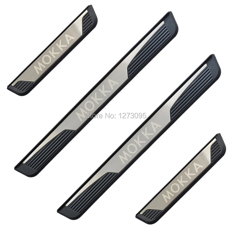 For Opel Vauxhall Mokka X 2018 2019 2020 Accessories Stainless Door Sill Kick Scuff Plate Protector Trim Guard Cover Car Styling
For Opel Vauxhall Mokka X 2018 2019 2020 Accessories Stainless Door Sill Kick Scuff Plate Protector Trim Guard Cover Car Styling
